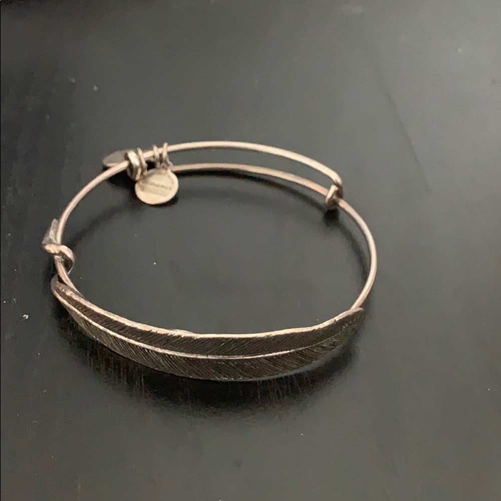 Alex and Ani Feather Plume Bangle